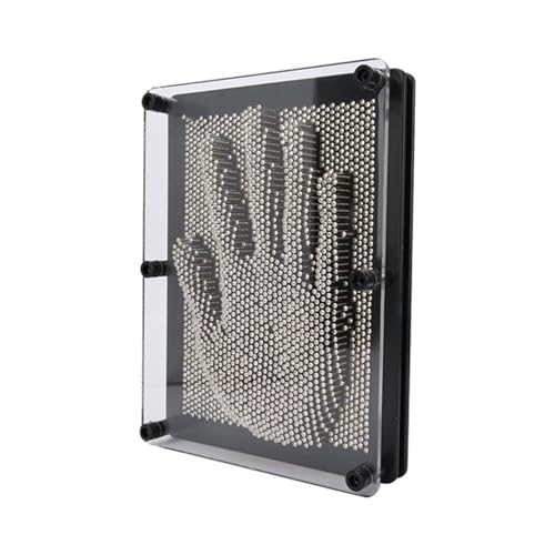 Avilia Bild mit Nägeln für 3D-Skulptur - Halterung mit Nägeln für 3D-Formen, ideal für Groß und Klein, aus Kunststoff, 19 x 14 cm, Grau Avilia Bild mit Nägeln für 3D-Skulptur - Halterung mit Nägeln für 3D-Formen, ideal für Groß und Klein, aus Kunststoff, 19 x 14 cm, Grau von Avilia