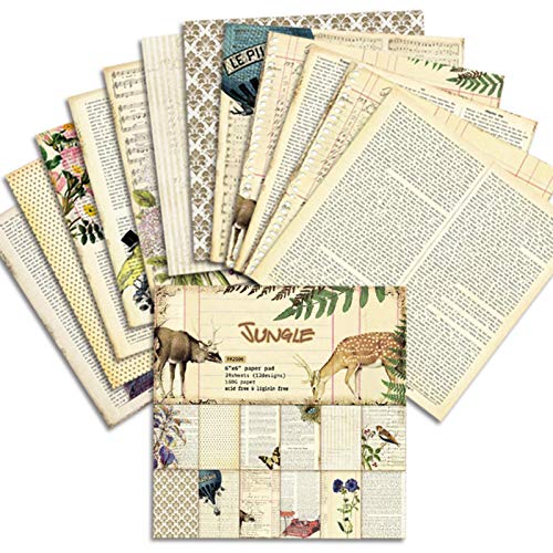 Awayhall Buntes DIY handgeschöpftes Bastelpapier Scrapbooking-Papier Dekoratives Papier Designpapier 6-Zoll-Hintergrundpapier mit einem Seitenmuster Awayhall Buntes DIY handgeschöpftes Bastelpapier Scrapbooking-Papier Dekoratives Papier Designpapier 6-Zoll-Hintergrundpapier mit einem Seitenmuster von Awayhall