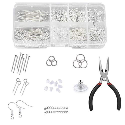 Aweisile 740 Stück Schmuck Selber Machen Set Ohrringe Selber Machen Schmuckherstellung Zubehör Set Schmuck Basteln Zubehör Schmuckherstellung Set mit Zange für Ohrring Armband Halsketten Aweisile 740 Stück Schmuck Selber Machen Set Ohrringe Selber Machen Schmuckherstellung Zubehör Set Schmuck Basteln Zubehör Schmuckherstellung Set mit Zange für Ohrring Armband Halsketten von Aweisile