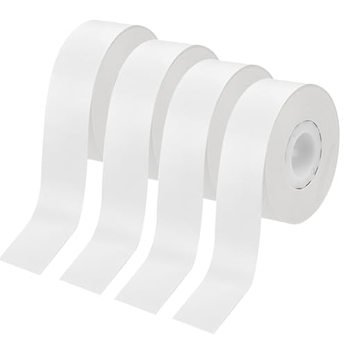 Aweisile Thermo-Etikettenband 4 Rollen Etikettenband Selbstklebendes Thermoband Etiketten Endlos-Etikettenband Etikettendruckpapier Etikettenhersteller-Band für Zuhause Büro Schule 15mmx4m Aweisile Thermo-Etikettenband 4 Rollen Etikettenband Selbstklebendes Thermoband Etiketten Endlos-Etikettenband Etikettendruckpapier Etikettenhersteller-Band für Zuhause Büro Schule 15mmx4m von Aweisile
