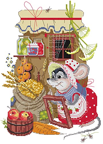 Awesocrafts Kreuzstich Stickpackungen Vorgedruckt Ernte überprüfen Bilder Vorlagen Sticken Set Vorgedruckt 11CT 3 Stränge Awesocrafts Kreuzstich Stickpackungen Vorgedruckt Ernte überprüfen Bilder Vorlagen Sticken Set Vorgedruckt 11CT 3 Stränge von Awesocrafts