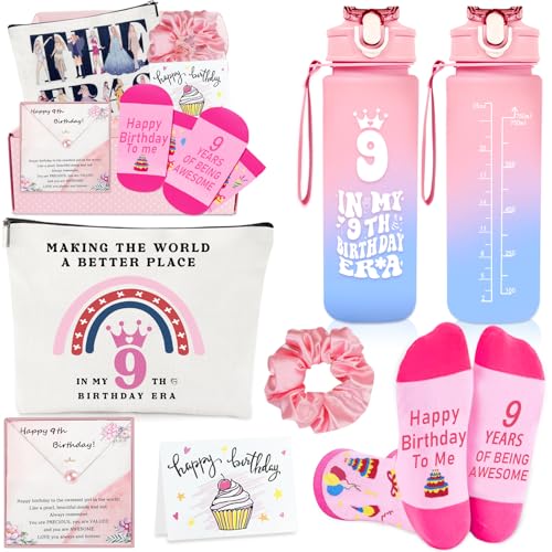Awfrky Geschenk Für 9-Jährige Mädchen, Mädchen 9 Jahre Geburtstagsgeschenke Für Töchter, Schwestern, Nichten Und Enkelinnen, Einzigartiges Geschenk Zum 9. Geburtstag Für Mädchen Awfrky Geschenk Für 9-Jährige Mädchen, Mädchen 9 Jahre Geburtstagsgeschenke Für Töchter, Schwestern, Nichten Und Enkelinnen, Einzigartiges Geschenk Zum 9. Geburtstag Für Mädchen von Awfrky