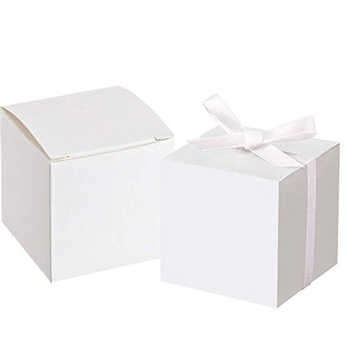 Awtlife 50-Stück weiß für Hochzeit, Party, 1/2 Zoll, 50 mm, mit Geschenkbox von Awtlife