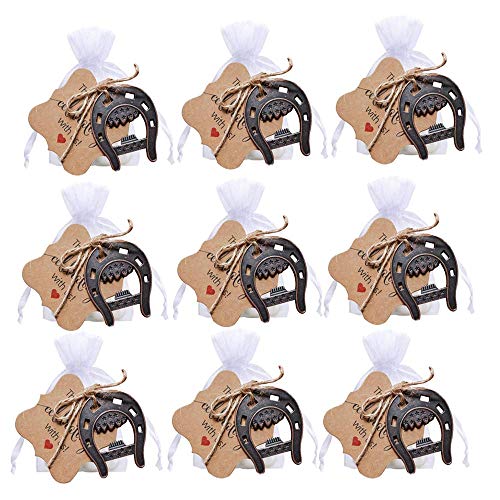 Bodosac awtlife Hufeisenöffner aus Gusseisen mit Etikett, durchsichtige Tasche für Vintage-Hochzeitsgeschenke, Partygeschenke, Dekoration, 25 Stück Bodosac awtlife Hufeisenöffner aus Gusseisen mit Etikett, durchsichtige Tasche für Vintage-Hochzeitsgeschenke, Partygeschenke, Dekoration, 25 Stück von Bodosac