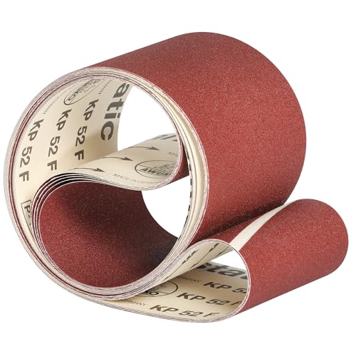 Awuko Schleifband Papier Schleifbänder KP52F für Holz | 150x7100 mm Korn wählbar 100-5 Stück von Awuko