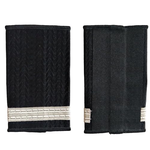 1Set Kapitän Epauletten Uniform Epaulet Mit Stangen Für Kapitäne Cosplay Kostüm Zubehör Schulter Epauletten Kapitän Schulter Bars Uniform Zubehör von Awydky