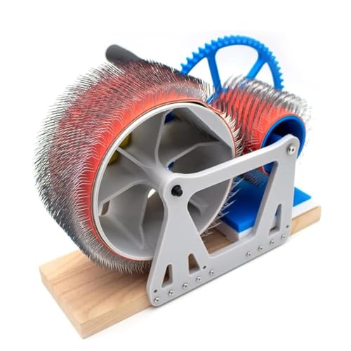 Axazcs Manuelle Wollkardingmaschine, Wollfilm -Drum -Carder für DIY -Handwerk, schnelle Farbmischung, Holzmischbrett, ideal für Karding von Wollfasern und Filzprojekte Axazcs Manuelle Wollkardingmaschine, Wollfilm -Drum -Carder für DIY -Handwerk, schnelle Farbmischung, Holzmischbrett, ideal für Karding von Wollfasern und Filzprojekte von Axazcs