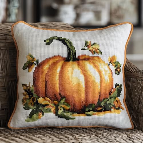 AxiangziK Herbstfarm DIY Knüpfhaken Set,Kürbis,Latch Hook Kissen Kit für Kinder oder Anfänger Erwachsene zum Selber Knüpfen Heimdekoration,17x17in AxiangziK Herbstfarm DIY Knüpfhaken Set,Kürbis,Latch Hook Kissen Kit für Kinder oder Anfänger Erwachsene zum Selber Knüpfen Heimdekoration,17x17in von AxiangziK