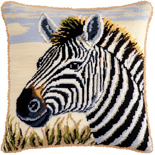 AxiangziK Knüpfkissen Set,Tierzebra,3D Sofakissenbezug DIY Kissenbezüge Kissenbezug für Heimaccessoire,Handgechte Geschenke Kreuzstich Kreativ Set,17x17in AxiangziK Knüpfkissen Set,Tierzebra,3D Sofakissenbezug DIY Kissenbezüge Kissenbezug für Heimaccessoire,Handgechte Geschenke Kreuzstich Kreativ Set,17x17in von AxiangziK