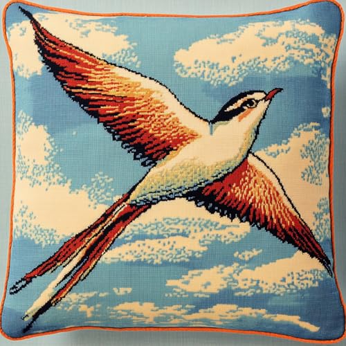 AxiangziK Tier Knüpfhaken-Set für Erwachsene,Ein fliegender Vogel,Knüpfhaken-Kissenbezug,DIY-Kissen-Set,Knüpfhaken-Kissen,Bastelset,Heimdekoration,17x17in AxiangziK Tier Knüpfhaken-Set für Erwachsene,Ein fliegender Vogel,Knüpfhaken-Kissenbezug,DIY-Kissen-Set,Knüpfhaken-Kissen,Bastelset,Heimdekoration,17x17in von AxiangziK