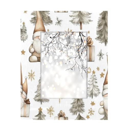 Bilderrahmen aus Holz, 12,7 x 17,8 cm, Ständer, Tisch- und Wandmontage, niedlicher Weihnachtsmann-Wichtel, Geschenke Bilderrahmen aus Holz, 12,7 x 17,8 cm, Ständer, Tisch- und Wandmontage, niedlicher Weihnachtsmann-Wichtel, Geschenke von Axurera