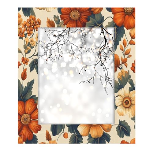 Bilderrahmen aus Holz, 20,3 x 25,4 cm, Ständer, Tisch- und Wandmontage, Holz-Bilderrahmen, Erntedankfest, Kürbis, Herbst, Boho-Blumen Bilderrahmen aus Holz, 20,3 x 25,4 cm, Ständer, Tisch- und Wandmontage, Holz-Bilderrahmen, Erntedankfest, Kürbis, Herbst, Boho-Blumen von Axurera