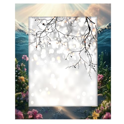 Bilderrahmen aus Holz, 27,9 x 35,6 cm, Ständer, Tisch- und Wandmontage, Holz-Bilderrahmen, Ozean, nautischer Anker, Blumenmuster Bilderrahmen aus Holz, 27,9 x 35,6 cm, Ständer, Tisch- und Wandmontage, Holz-Bilderrahmen, Ozean, nautischer Anker, Blumenmuster von Axurera