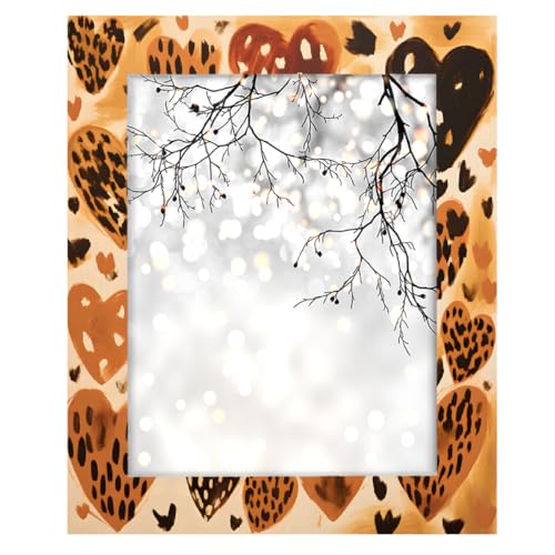 Bilderrahmen aus Holz, Leopardenmuster, Heimdekoration, Fotocollage-Rahmen für Wand und Schreibtisch, 27,9 x 35,6 cm Bilderrahmen aus Holz, Leopardenmuster, Heimdekoration, Fotocollage-Rahmen für Wand und Schreibtisch, 27,9 x 35,6 cm von Axurera