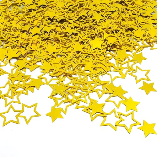 15g Golden Stern Konfetti Klein Sterne Tischdeko für Baby Dusche Geburtstag Hochzeit Party Dekorationen von Ayaluck