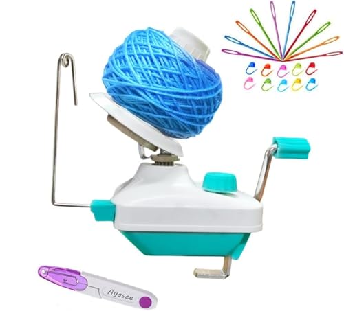 Garnknäuel Wickler zum Häkeln & Stricken, Garnballer Wickler Hände betrieben Swift Garn Tischklemme, Häkelwerkzeuge, Strickzubehör Garnknäuel Wickler zum Häkeln & Stricken, Garnballer Wickler Hände betrieben Swift Garn Tischklemme, Häkelwerkzeuge, Strickzubehör von Ayasee