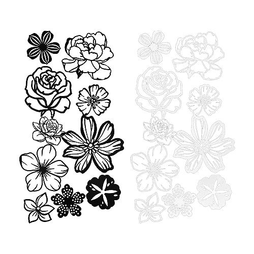 Aymzbd 20 Stück Spitze für Scrapbooking, Dekorative Papiere Zum Basteln von Verzierungen, Papierausschnitte Zum Basteln für Kunsttagebuch, Collage, DIY, Blume Aymzbd 20 Stück Spitze für Scrapbooking, Dekorative Papiere Zum Basteln von Verzierungen, Papierausschnitte Zum Basteln für Kunsttagebuch, Collage, DIY, Blume von Aymzbd