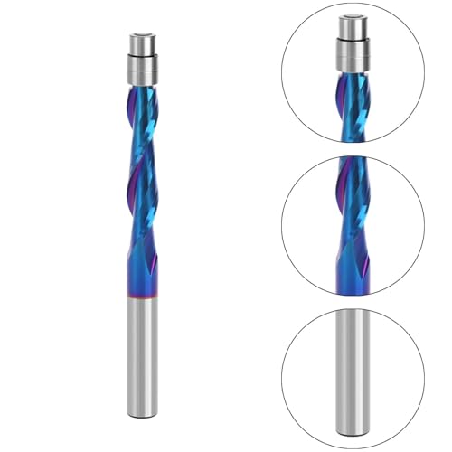Aymzbd Endmühle Carbide Square End 1/4 "Schaft für MDF und Holzverarbeitung, Top -drehzweih Aymzbd Endmühle Carbide Square End 1/4 "Schaft für MDF und Holzverarbeitung, Top -drehzweih von Aymzbd