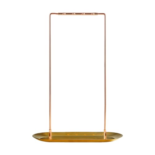 Aymzbd Pinselhalter Kalligrafie, Halter für Schmuck und Windspielständer im Büro, Rose Gold A Aymzbd Pinselhalter Kalligrafie, Halter für Schmuck und Windspielständer im Büro, Rose Gold A von Aymzbd