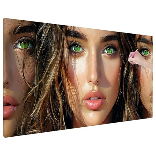 Anime Diamond Painting XXL, 5D Diamant Painting Bilder Frauen Muster mit Vollbohrer Leinwand, Diamond Art Stickerei Kreuzstich Set, Basteln Erwachsene Mosaikherstellung, Wanddeko 220x100 cm C-58 Anime Diamond Painting XXL, 5D Diamant Painting Bilder Frauen Muster mit Vollbohrer Leinwand, Diamond Art Stickerei Kreuzstich Set, Basteln Erwachsene Mosaikherstellung, Wanddeko 220x100 cm C-58 von Aynaeinn