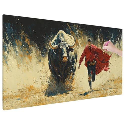 Anime Diamond Painting XXL, 5D Diamant Painting Bilder Mann Muster mit Vollbohrer Leinwand, Diamond Art Malerei Stickerei Kreuzstich Set, Basteln Erwachsene Mosaikherstellung, Wanddeko 110x50 cm E-77 von Aynaeinn