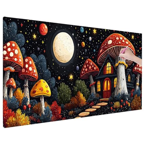 Anlage Diamond Painting XXL, 5D Diamant Painting Bilder Sternenhimmel Muster mit Vollbohrer Leinwand, Diamond Art Stickerei Kreuzstich Set, Basteln Erwachsene Mosaikherstellung, Wanddeko 70x30 cm X-89 Anlage Diamond Painting XXL, 5D Diamant Painting Bilder Sternenhimmel Muster mit Vollbohrer Leinwand, Diamond Art Stickerei Kreuzstich Set, Basteln Erwachsene Mosaikherstellung, Wanddeko 70x30 cm X-89 von Aynaeinn
