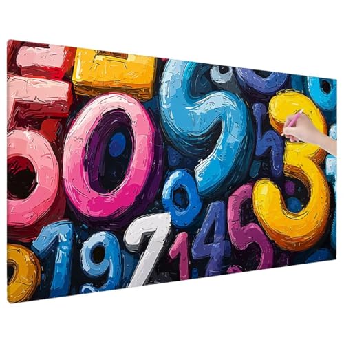 Bunt Diamond Painting XXL, 5D Diamant Painting Bilder Brief Muster mit Vollbohrer Leinwand, Diamond Art Malerei Stickerei Kreuzstich Set, Basteln Erwachsene Mosaikherstellung, Wanddeko 70x30 cm X-59 Bunt Diamond Painting XXL, 5D Diamant Painting Bilder Brief Muster mit Vollbohrer Leinwand, Diamond Art Malerei Stickerei Kreuzstich Set, Basteln Erwachsene Mosaikherstellung, Wanddeko 70x30 cm X-59 von Aynaeinn
