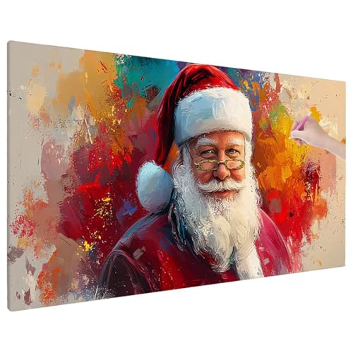 Diamond Painting 180x80 cm, Weihnachten Diamant Painting Bilder Erwachsene Bastelset, 5D Diamond Paintings Erwachsene Set mit Runde Vollbohrer für Zimmer Decor, Geschenke für Frauen (Ältere) X-84 von Aynaeinn