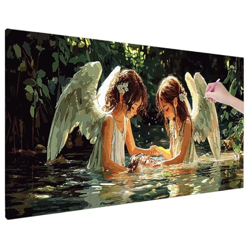 Diamond Painting 70x30 cm, Anime Diamant Painting Bilder Erwachsene Bastelset, 5D Diamond Paintings Erwachsene Set mit Runde Vollbohrer für Aesthetic Room Decor, Geschenke für Frauen (Mädchen) X-72 von Aynaeinn