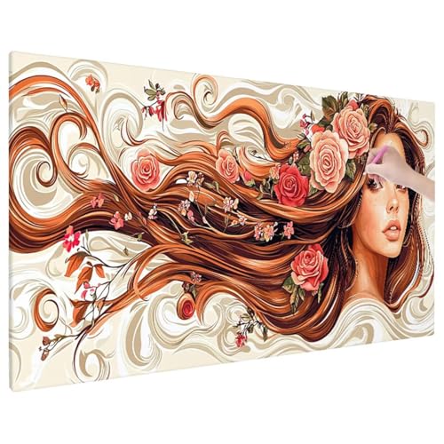 Diamond Painting Anime, Blumen Diamond Painting Erwachsene Groß XXL 70x30 cm, 5D Runde Diamant Stickerei Erwachsene Mosaikherstellung Bastelset, Herbst Zimmer Deko Wohnzimmer, Weihnachtsgeschen D-86 Diamond Painting Anime, Blumen Diamond Painting Erwachsene Groß XXL 70x30 cm, 5D Runde Diamant Stickerei Erwachsene Mosaikherstellung Bastelset, Herbst Zimmer Deko Wohnzimmer, Weihnachtsgeschen D-86 von Aynaeinn