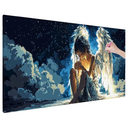 Diamond Painting Anime, Engel Diamond Painting Erwachsene Groß XXL 220x100 cm, 5D Runde Diamant Stickerei Erwachsene Mosaikherstellung Bastelset, Herbst Zimmer Deko Wohnzimmer, Weihnachtsgeschen C-0 Diamond Painting Anime, Engel Diamond Painting Erwachsene Groß XXL 220x100 cm, 5D Runde Diamant Stickerei Erwachsene Mosaikherstellung Bastelset, Herbst Zimmer Deko Wohnzimmer, Weihnachtsgeschen C-0 von Aynaeinn