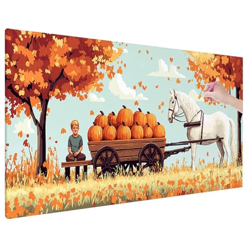 Diamond Painting Anime, Herbst Diamond Painting Erwachsene Groß XXL 70x30 cm, 5D Runde Diamant Stickerei Erwachsene Mosaikherstellung Bastelset, Herbst Zimmer Deko Wohnzimmer, Weihnachtsgeschen E-22 Diamond Painting Anime, Herbst Diamond Painting Erwachsene Groß XXL 70x30 cm, 5D Runde Diamant Stickerei Erwachsene Mosaikherstellung Bastelset, Herbst Zimmer Deko Wohnzimmer, Weihnachtsgeschen E-22 von Aynaeinn