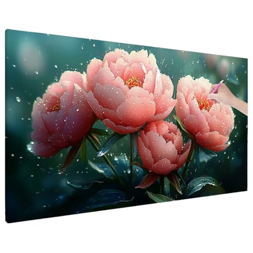 Diamond Painting Anlage, Blumen Diamond Painting Erwachsene Groß XXL 70x30 cm, 5D Runde Diamant Stickerei Erwachsene Mosaikherstellung Bastelset, Herbst Zimmer Deko Wohnzimmer, Weihnachtsgeschen D-53 Diamond Painting Anlage, Blumen Diamond Painting Erwachsene Groß XXL 70x30 cm, 5D Runde Diamant Stickerei Erwachsene Mosaikherstellung Bastelset, Herbst Zimmer Deko Wohnzimmer, Weihnachtsgeschen D-53 von Aynaeinn