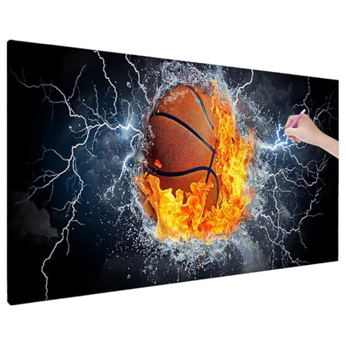 Diamond Painting Ball, Fantasy Diamond Painting Erwachsene Groß XXL 140x60 cm, 5D Runde Diamant Stickerei Erwachsene Mosaikherstellung Bastelset, Herbst Zimmer Deko Wohnzimmer, Weihnachtsgeschen R-9 von Aynaeinn