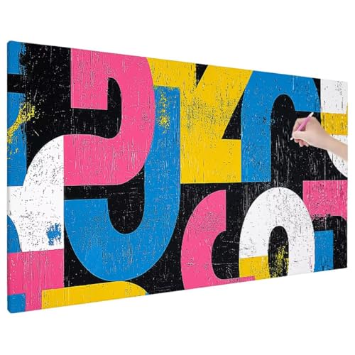 Diamond Painting Bunt, Abstrakt Diamond Painting Erwachsene Groß XXL 220x100 cm, 5D Runde Diamant Stickerei Erwachsene Mosaikherstellung Bastelset, Zimmer Deko Wohnzimmer, Weihnachtsgeschen X-76 Diamond Painting Bunt, Abstrakt Diamond Painting Erwachsene Groß XXL 220x100 cm, 5D Runde Diamant Stickerei Erwachsene Mosaikherstellung Bastelset, Zimmer Deko Wohnzimmer, Weihnachtsgeschen X-76 von Aynaeinn