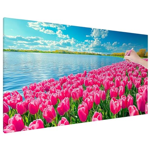 Diamond Painting Landschaft, Blumen Diamond Painting Erwachsene Groß XXL 180x80 cm, 5D Runde Diamant Stickerei Erwachsene Mosaikherstellung Bastelset, Zimmer Deko Wohnzimmer, Weihnachtsgeschen C-15 Diamond Painting Landschaft, Blumen Diamond Painting Erwachsene Groß XXL 180x80 cm, 5D Runde Diamant Stickerei Erwachsene Mosaikherstellung Bastelset, Zimmer Deko Wohnzimmer, Weihnachtsgeschen C-15 von Aynaeinn
