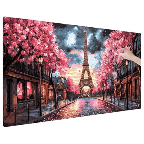Diamond Painting Paris, Lebensbaum Diamond Painting Erwachsene Groß XXL 70x30 cm, 5D Runde Diamant Stickerei Erwachsene Mosaikherstellung Bastelset, Zimmer Deko Wohnzimmer, Weihnachtsgeschen X-61 Diamond Painting Paris, Lebensbaum Diamond Painting Erwachsene Groß XXL 70x30 cm, 5D Runde Diamant Stickerei Erwachsene Mosaikherstellung Bastelset, Zimmer Deko Wohnzimmer, Weihnachtsgeschen X-61 von Aynaeinn