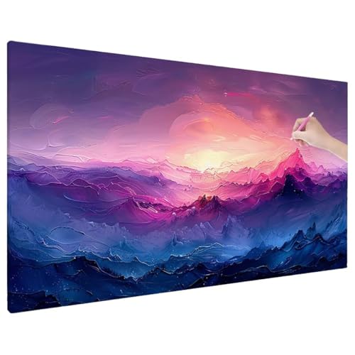 Diamond Painting Sonnenuntergang, Abstrakt Diamond Painting Erwachsene Groß XXL 90x40 cm, 5D Runde Diamant Stickerei Erwachsene Mosaikherstellung Bastelset, Zimmer Deko Wohnzimmer, Herbstdeko C-51 Diamond Painting Sonnenuntergang, Abstrakt Diamond Painting Erwachsene Groß XXL 90x40 cm, 5D Runde Diamant Stickerei Erwachsene Mosaikherstellung Bastelset, Zimmer Deko Wohnzimmer, Herbstdeko C-51 von Aynaeinn