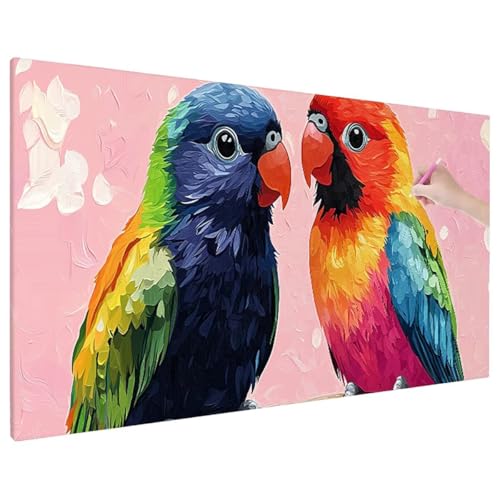 Diamond Painting Vogel, Niedlich Diamond Painting Erwachsene Groß XXL 70x30 cm, 5D Runde Diamant Stickerei Erwachsene Mosaikherstellung Bastelset, Herbst Zimmer Deko Wohnzimmer, Weihnachtsgeschen E-40 Diamond Painting Vogel, Niedlich Diamond Painting Erwachsene Groß XXL 70x30 cm, 5D Runde Diamant Stickerei Erwachsene Mosaikherstellung Bastelset, Herbst Zimmer Deko Wohnzimmer, Weihnachtsgeschen E-40 von Aynaeinn