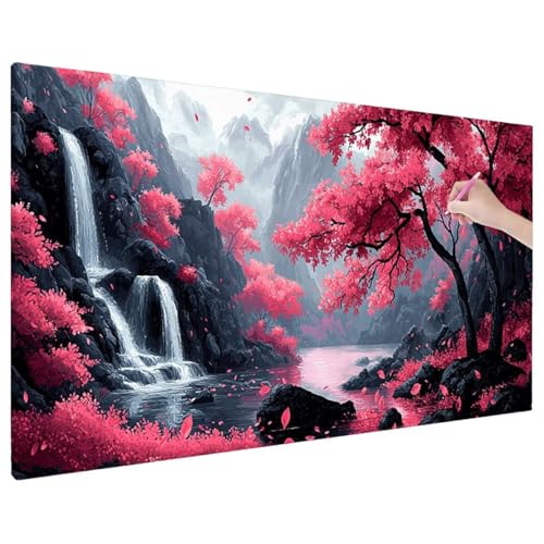 Landscape Diamond Painting XXL, 5D Diamant Painting Bilder Herbst Muster mit Vollbohrer Leinwand, Diamond Art Stickerei Kreuzstich Set, Basteln Erwachsene Mosaikherstellung, Wanddeko 70x30 cm E-14 Landscape Diamond Painting XXL, 5D Diamant Painting Bilder Herbst Muster mit Vollbohrer Leinwand, Diamond Art Stickerei Kreuzstich Set, Basteln Erwachsene Mosaikherstellung, Wanddeko 70x30 cm E-14 von Aynaeinn