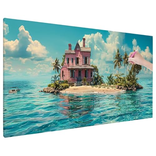 Landschaft Diamond Painting XXL, 5D Diamant Painting Bilder Meer Muster mit Vollbohrer Leinwand, Diamond Art Stickerei Kreuzstich Set, Basteln Erwachsene Mosaikherstellung, Wanddeko 70x30 cm D-93 Landschaft Diamond Painting XXL, 5D Diamant Painting Bilder Meer Muster mit Vollbohrer Leinwand, Diamond Art Stickerei Kreuzstich Set, Basteln Erwachsene Mosaikherstellung, Wanddeko 70x30 cm D-93 von Aynaeinn