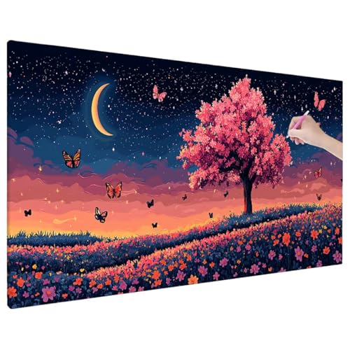 Lebensbaum Diamond Painting XXL, 5D Diamant Painting Bilder Schmetterlinge mit Vollbohrer Leinwand, Diamond Art Stickerei Kreuzstich Set, Basteln Erwachsene Mosaikherstellung, Wanddeko 220x100 cm C-16 Lebensbaum Diamond Painting XXL, 5D Diamant Painting Bilder Schmetterlinge mit Vollbohrer Leinwand, Diamond Art Stickerei Kreuzstich Set, Basteln Erwachsene Mosaikherstellung, Wanddeko 220x100 cm C-16 von Aynaeinn