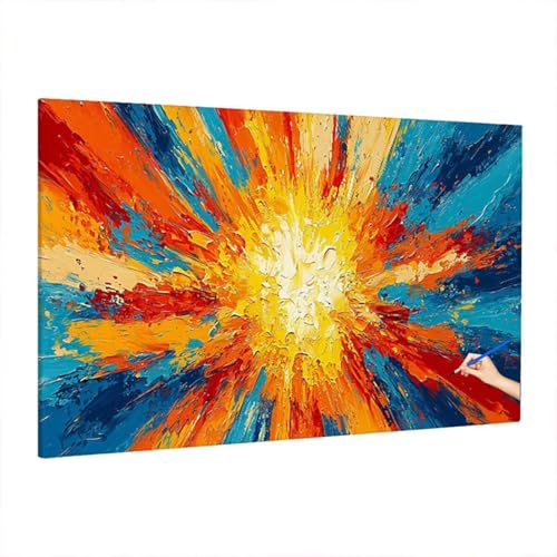 Malen Nach Zahlen Erwachsene Abstrakt 70x30cm, Groß DIY Malen Nach Zahlen Farbe, Painting by Numbers Basteln Erwachsene, Ölgemälde Kit Basteln für Anfänger für Herbstdeko, Geschenke für Frauen D-14 Malen Nach Zahlen Erwachsene Abstrakt 70x30cm, Groß DIY Malen Nach Zahlen Farbe, Painting by Numbers Basteln Erwachsene, Ölgemälde Kit Basteln für Anfänger für Herbstdeko, Geschenke für Frauen D-14 von Aynaeinn