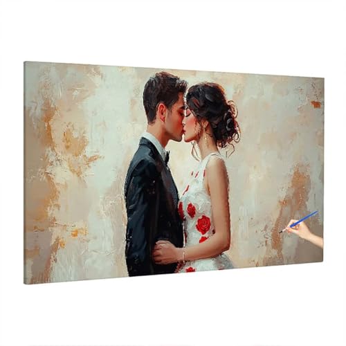 Malen Nach Zahlen Erwachsene Anime, Modern Paint by Numbers Kreativ Set für Erwachsene, DIY Handgemalt Ölgemälde Kit mit 3 Pinseln, Acrylfarbe und Leinwand, Deko Wohnzimmer, Geschenke 220x100cm S-19 von Aynaeinn