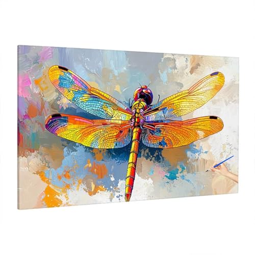 Malen Nach Zahlen Erwachsene Farbe, Abstrakt Paint by Numbers Kreativ Set für Erwachsene, DIY Handgemalt Ölgemälde Kit mit 3 Pinseln, Acrylfarbe und Leinwand, Deko Wohnzimmer, Geschenke 90x40cm D-63 Malen Nach Zahlen Erwachsene Farbe, Abstrakt Paint by Numbers Kreativ Set für Erwachsene, DIY Handgemalt Ölgemälde Kit mit 3 Pinseln, Acrylfarbe und Leinwand, Deko Wohnzimmer, Geschenke 90x40cm D-63 von Aynaeinn
