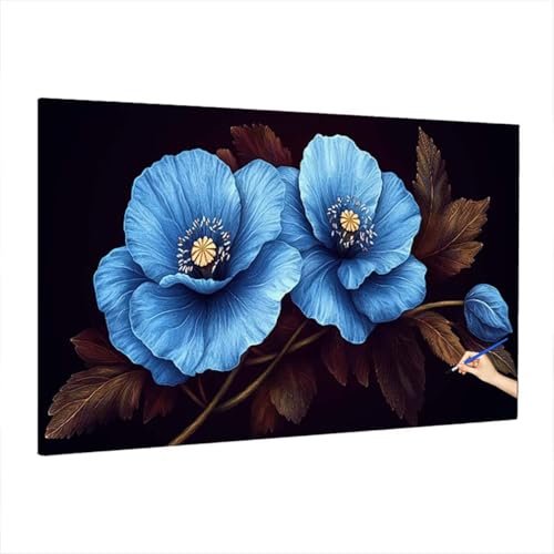 Malen Nach Zahlen Erwachsene Pflanzen, Blumen Paint by Numbers Kreativ Set für Erwachsene, DIY Handgemalt Ölgemälde Kit mit 3 Pinseln, Acrylfarbe und Leinwand, Deko Wohnzimmer, Geschenke 70x30cm D-90 Malen Nach Zahlen Erwachsene Pflanzen, Blumen Paint by Numbers Kreativ Set für Erwachsene, DIY Handgemalt Ölgemälde Kit mit 3 Pinseln, Acrylfarbe und Leinwand, Deko Wohnzimmer, Geschenke 70x30cm D-90 von Aynaeinn