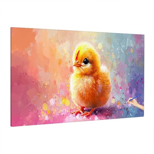 Malen Nach Zahlen Erwachsene Tiere, Kinder Paint by Numbers Kreativ Set für Erwachsene, DIY Handgemalt Ölgemälde Kit mit 3 Pinseln, Acrylfarbe und Leinwand, Deko Wohnzimmer, Geschenke 220x100cm S-13 von Aynaeinn