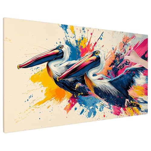 Vogel Diamond Painting XXL, 5D Diamant Painting Bilder Abstrakt Muster mit Vollbohrer Leinwand, Diamond Art Stickerei Kreuzstich Set, Basteln Erwachsene Mosaikherstellung, Wanddeko 70x30 cm F-93 Vogel Diamond Painting XXL, 5D Diamant Painting Bilder Abstrakt Muster mit Vollbohrer Leinwand, Diamond Art Stickerei Kreuzstich Set, Basteln Erwachsene Mosaikherstellung, Wanddeko 70x30 cm F-93 von Aynaeinn