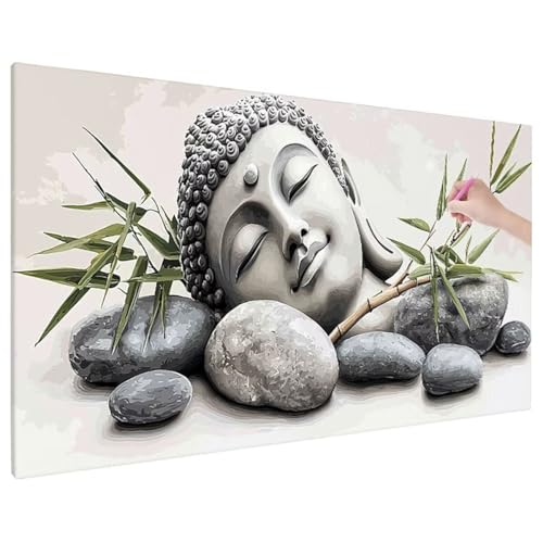 Zen Diamond Painting XXL, 5D Diamant Painting Bilder Anlage Muster mit Vollbohrer Leinwand, Diamond Art Malerei Stickerei Kreuzstich Set, Basteln Erwachsene Mosaikherstellung, Wanddeko 180x80 cm D-15 Zen Diamond Painting XXL, 5D Diamant Painting Bilder Anlage Muster mit Vollbohrer Leinwand, Diamond Art Malerei Stickerei Kreuzstich Set, Basteln Erwachsene Mosaikherstellung, Wanddeko 180x80 cm D-15 von Aynaeinn