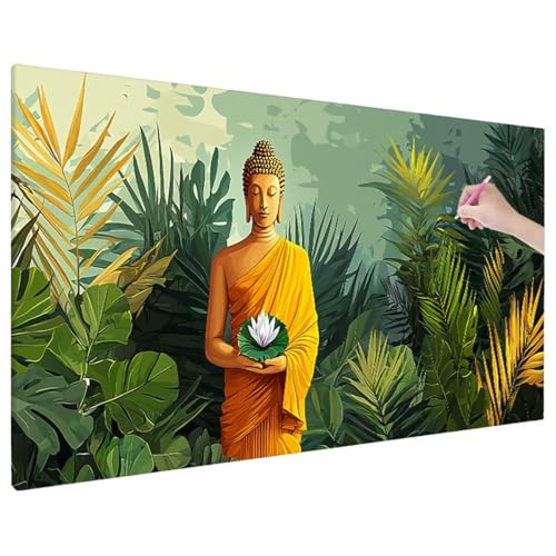 Zen Diamond Painting XXL, 5D Diamant Painting Bilder Anlage Muster mit Vollbohrer Leinwand, Diamond Art Malerei Stickerei Kreuzstich Set, Basteln Erwachsene Mosaikherstellung, Wanddeko 220x100 cm E-32 Zen Diamond Painting XXL, 5D Diamant Painting Bilder Anlage Muster mit Vollbohrer Leinwand, Diamond Art Malerei Stickerei Kreuzstich Set, Basteln Erwachsene Mosaikherstellung, Wanddeko 220x100 cm E-32 von Aynaeinn